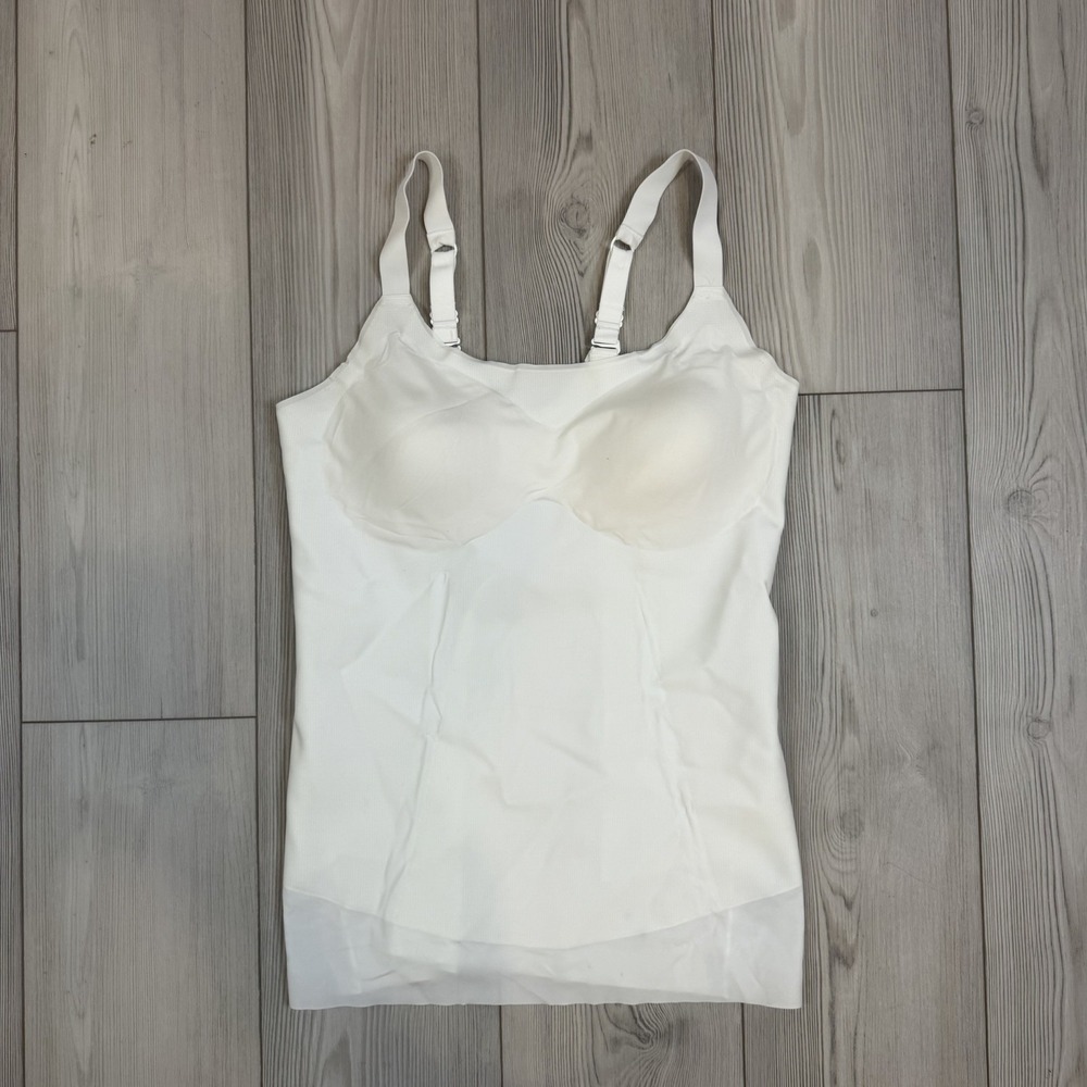 Maidenform Power Players‎ Firm Control Camisole 2XL White DMS086